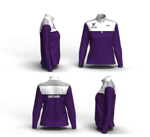 Northern York Youth Wrestling Women's Mid-Weight Quarter Zip