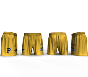 Parkersburg Youth Wrestling Yellow Men's No Fly Front Short 2026