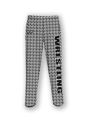Black & White Houndstooth MyHOUSE Poly Fleece Pajama Pants