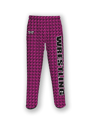 Pink Houndstooth MyHOUSE Poly Fleece Pajama Pants