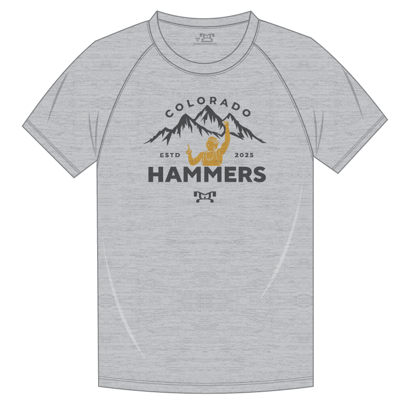 Colorado Hammers Wrestling Custom Sublimated Decal T-Shirt