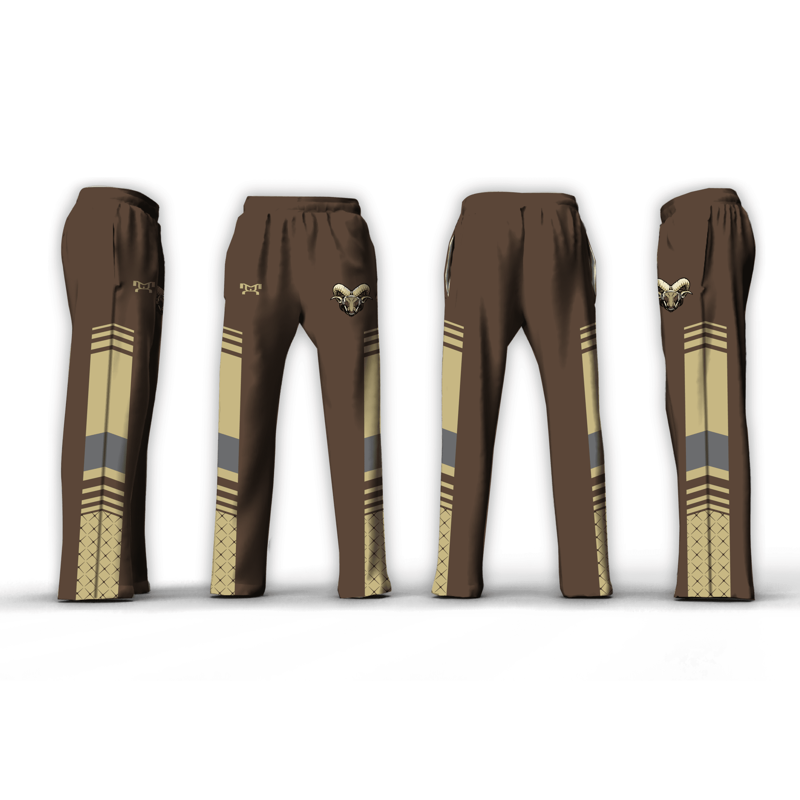 Highlands Youth Wrestling Booster Club Brown Athletic Pant (Straight Leg) 2026