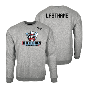 Tennessee Outlaws Wrestling Club MyHOUSE Heat Press Challenger Crewneck