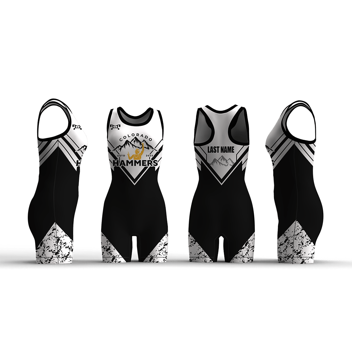 Colorado Hammers Wrestling Women's Racerback Singlet