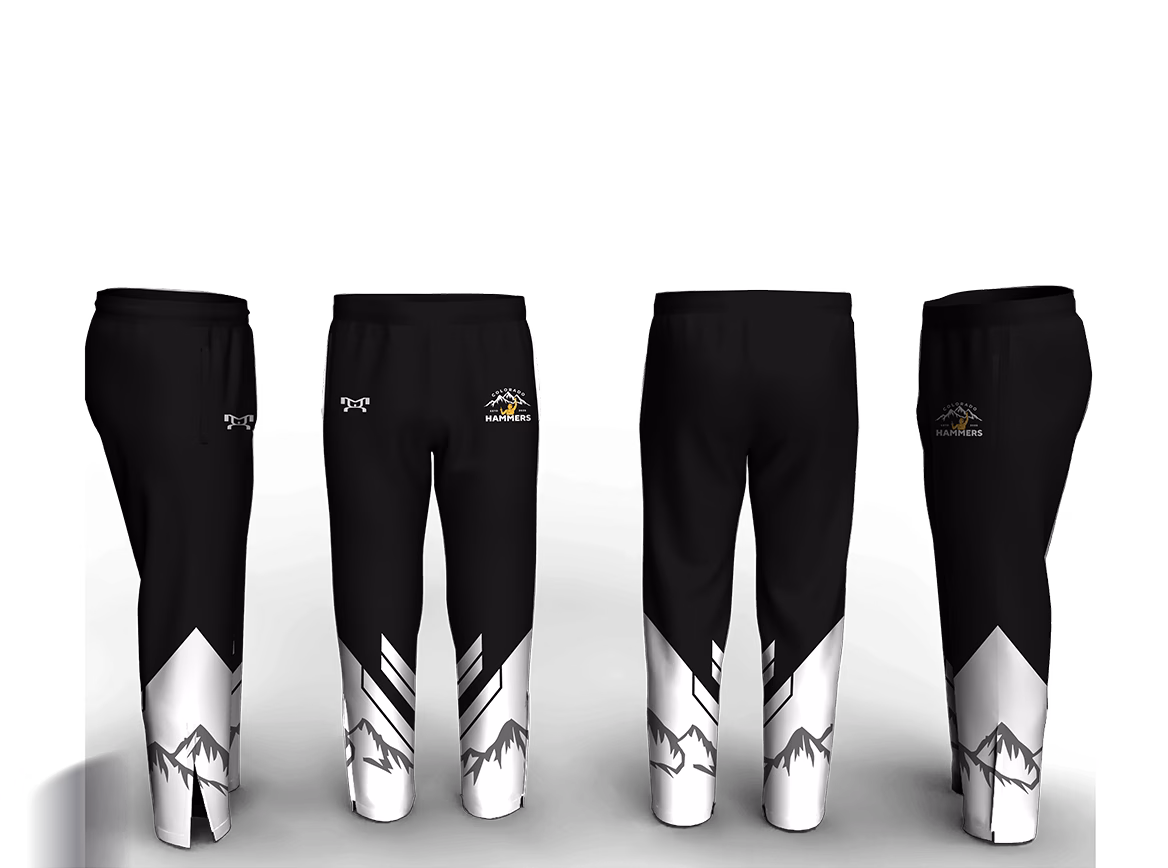 Colorado Hammers Wrestling Athletic Pant (Tapered/Zipper)