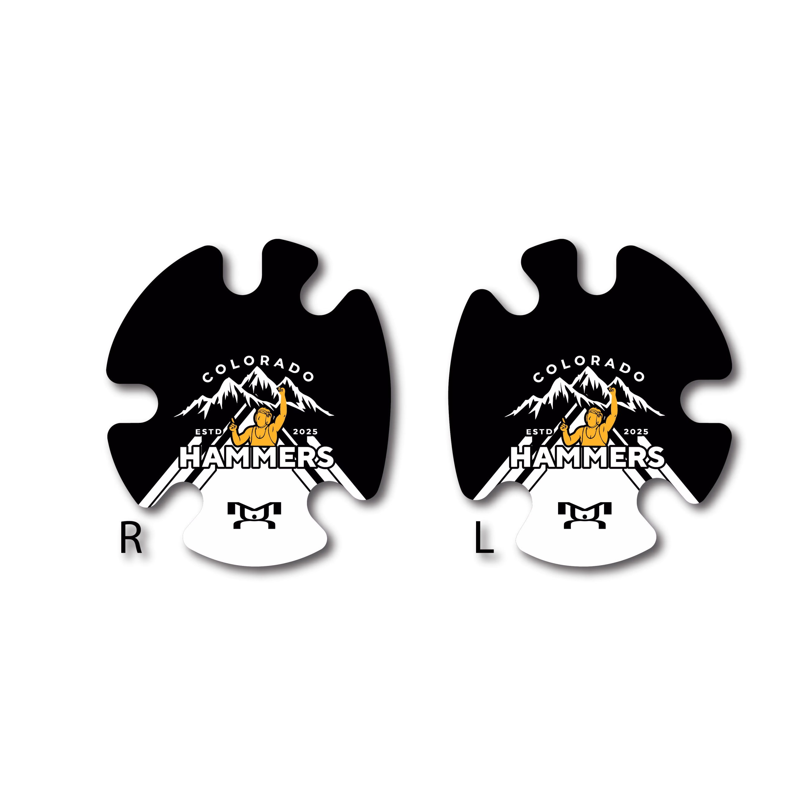 Colorado Hammers Wrestling Head Gear Decal