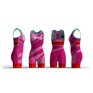 Empire Wrestling Pink Freestyle Women's Racerback Singlet