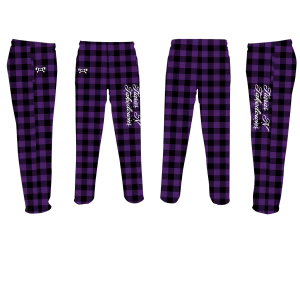 Tiaras N Takedowns WV Poly Fleece Pajama Pants