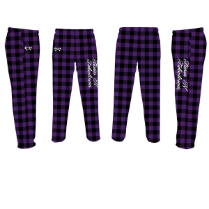 Tiaras N Takedowns WV Poly Fleece Pajama Pants