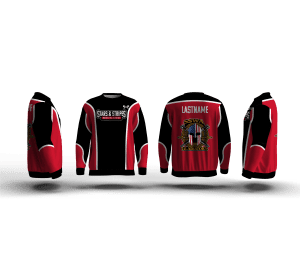 Stars and Stripes Wrestling Academy Elite Sublimated Crewneck 2026