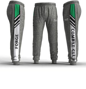 The Forge Combat Club Box Stripe Slim Cut Joggers