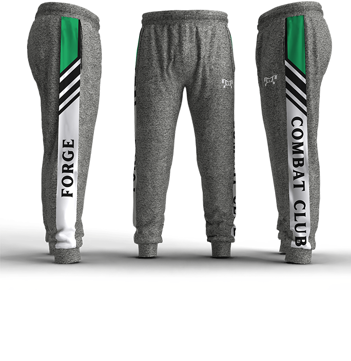 The Forge Combat Club Box Stripe Slim Cut Joggers