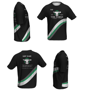 The Forge Combat Club Loose Short Sleeve Dri-Fit