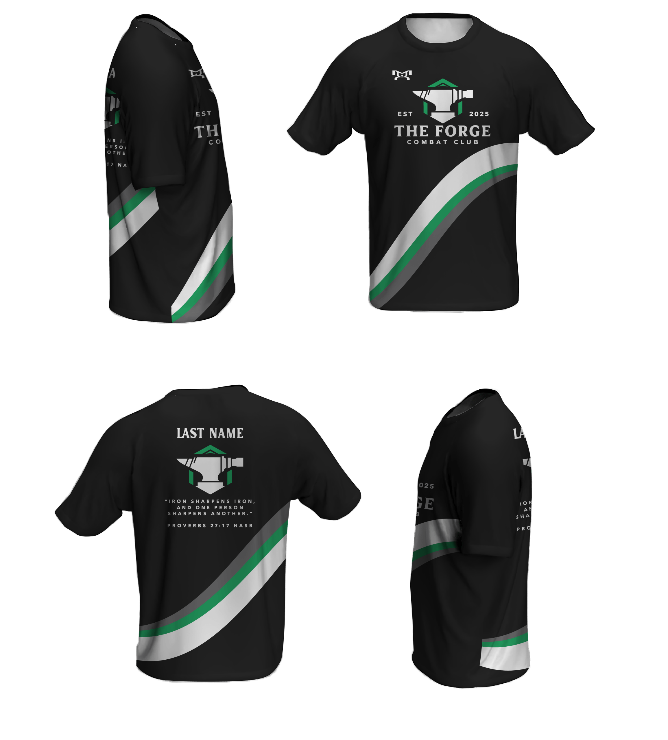 The Forge Combat Club Loose Short Sleeve Dri-Fit