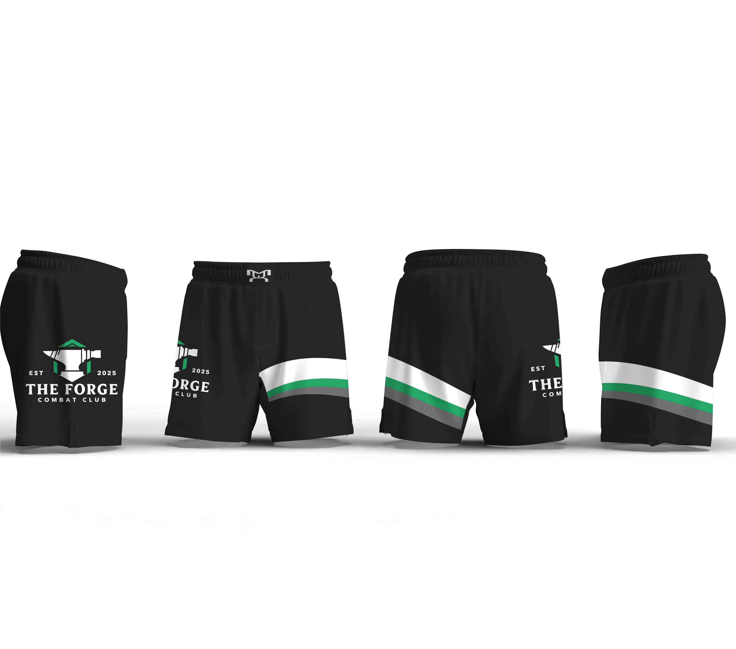 The Forge Combat Club Men's 6" Fight Short