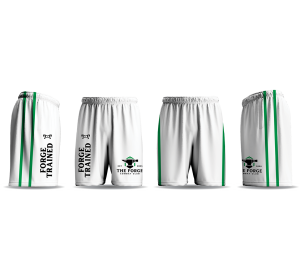 The Forge Combat Club White Evolve Mesh Short