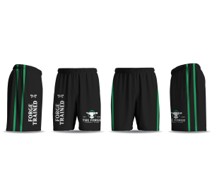 The Forge Combat Club Black Evolve Mesh Short