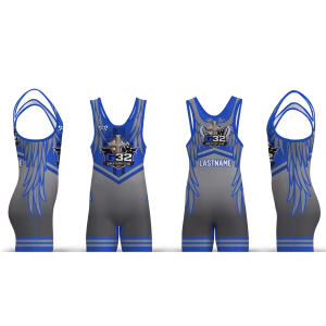 G32 Wrestling Club Royal Wing Men's Singlet