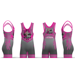 G32 Wrestling Club Pink Wing Men's Singlet