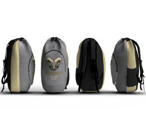 Highlands Youth Wrestling Booster Club Sublimated Custom Gear Bag