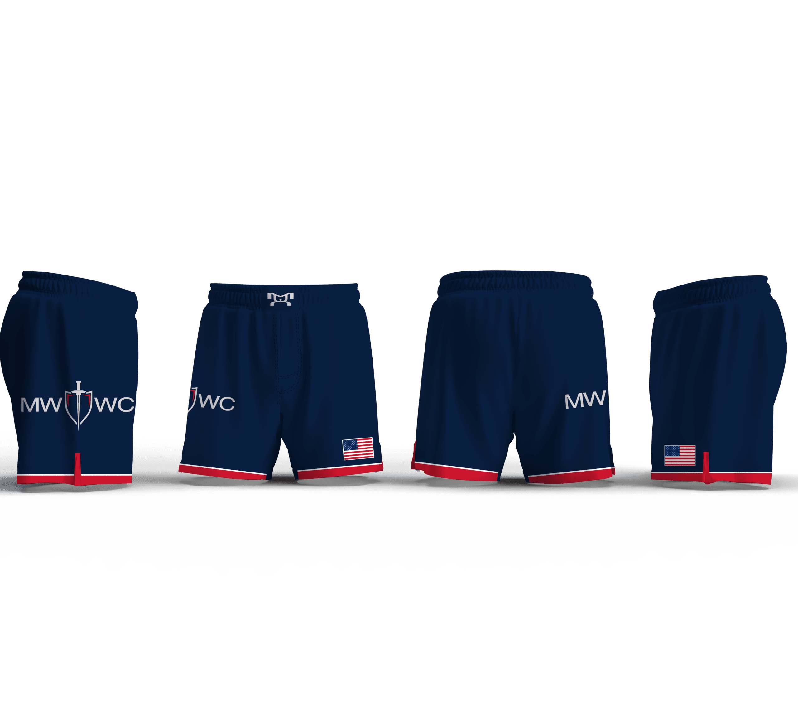 Knights MMWC Men's 6" Fight Short