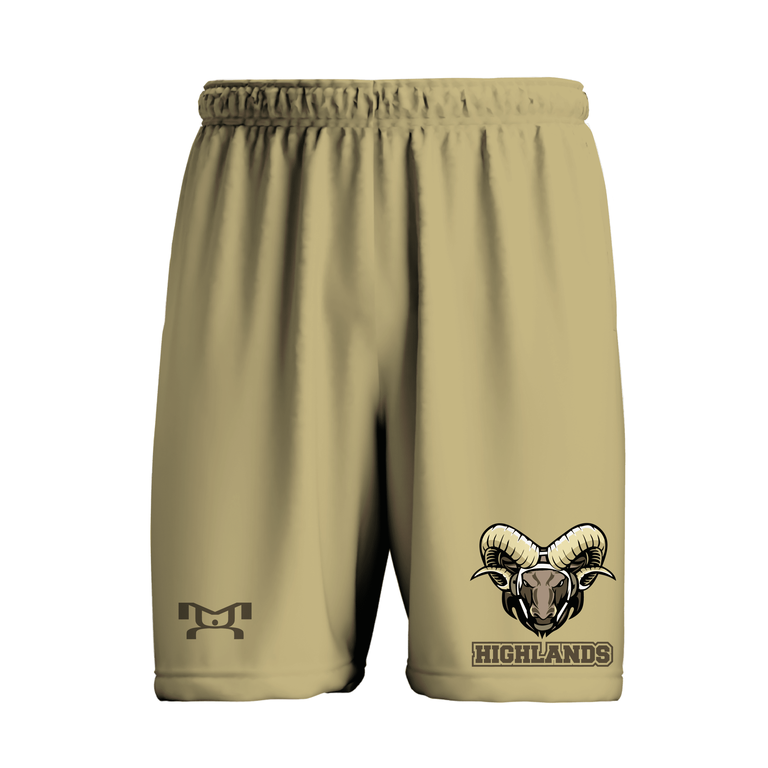 Highlands Youth Wrestling Booster Club Athletic Mesh Short 2026