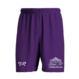 Tiaras N Takedowns WV Athletic Mesh Short