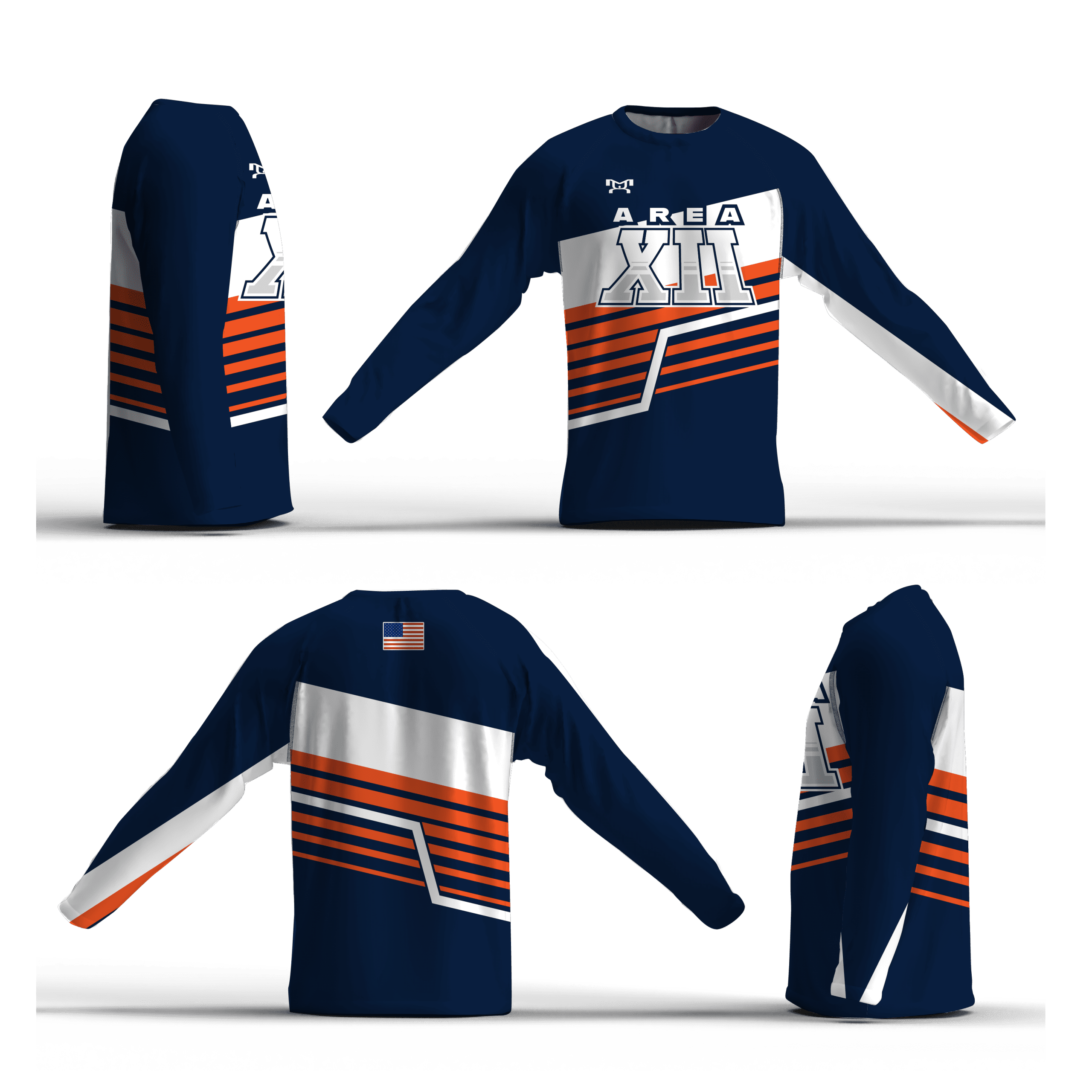 PJW Area 12 Loose Long Sleeve Dri-Fit