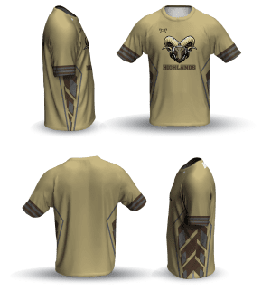 Highlands Youth Wrestling Booster Club Loose Short Sleeve Dri-Fit 2026