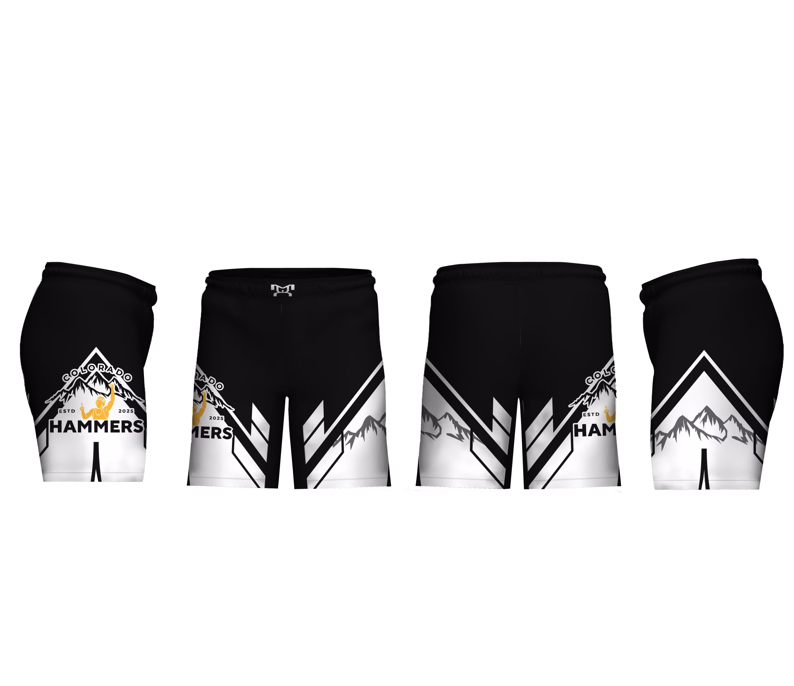 Colorado Hammers Wrestling Men's 9" Fight Short