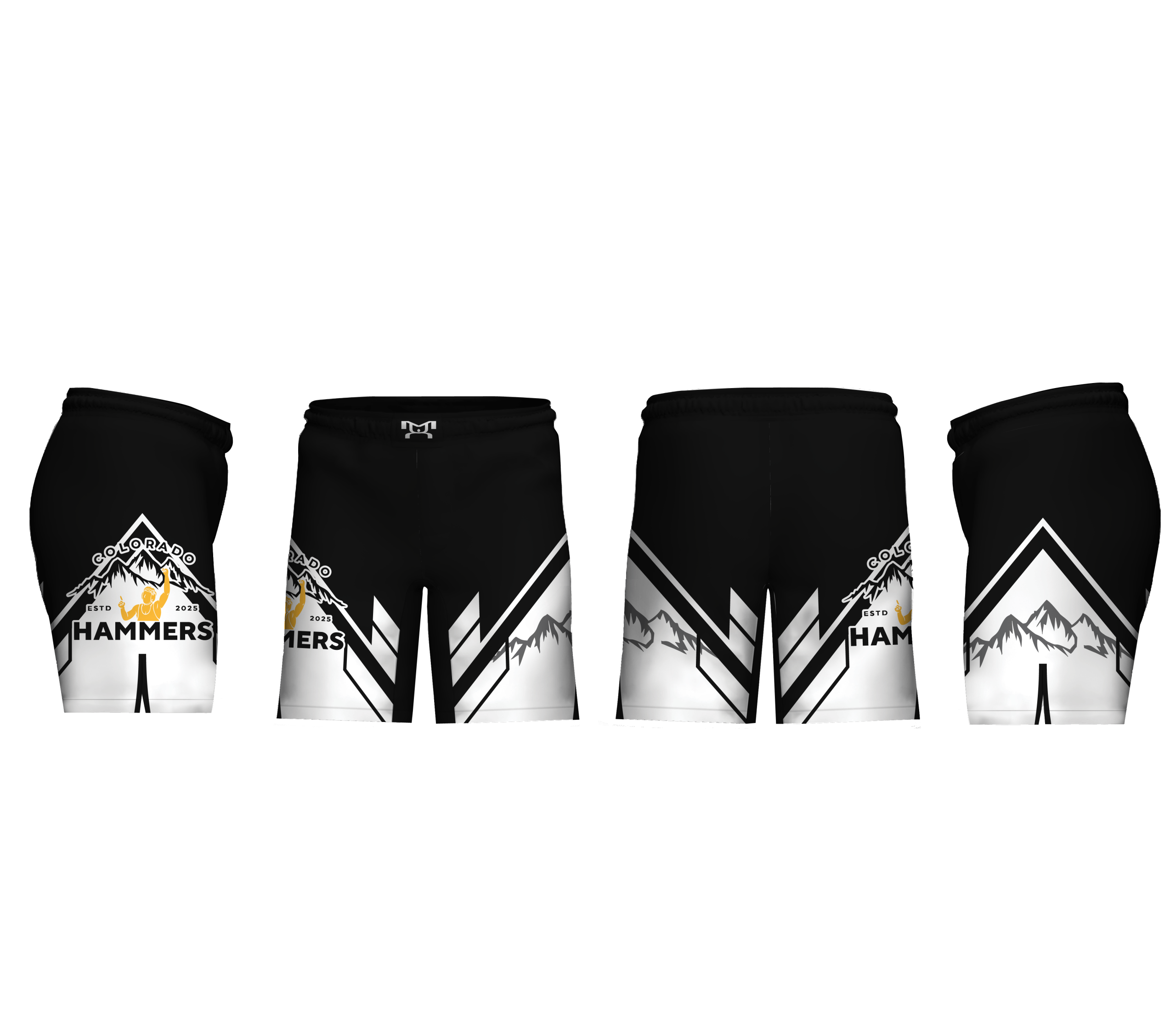Colorado Hammers Wrestling Men's 9" Fight Short
