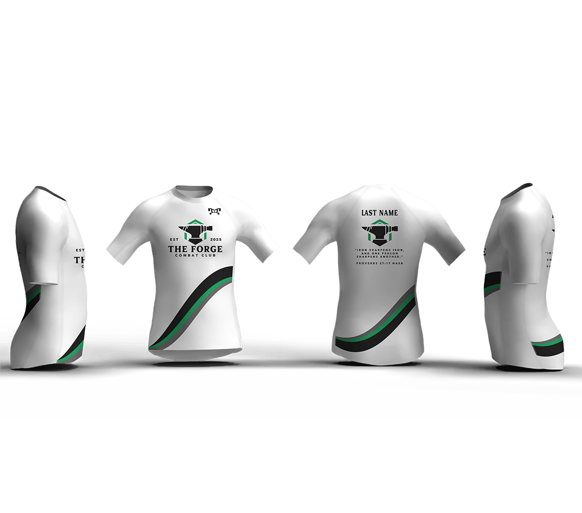 The Forge Combat Club Men's Compression Short Sleeve Shirt