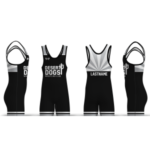 Desert Dog WC Black & White Men's Singlet 2026