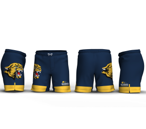 Parkersburg Youth Wrestling Navy Men's 9" Fight Short 2026