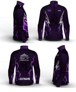 Tiaras N Takedowns WV Mid-Weight Custom Quarter Zip