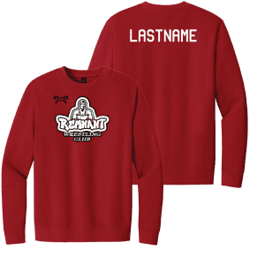 Remnant Wrestling Club Classic Red Heat Press Crewneck