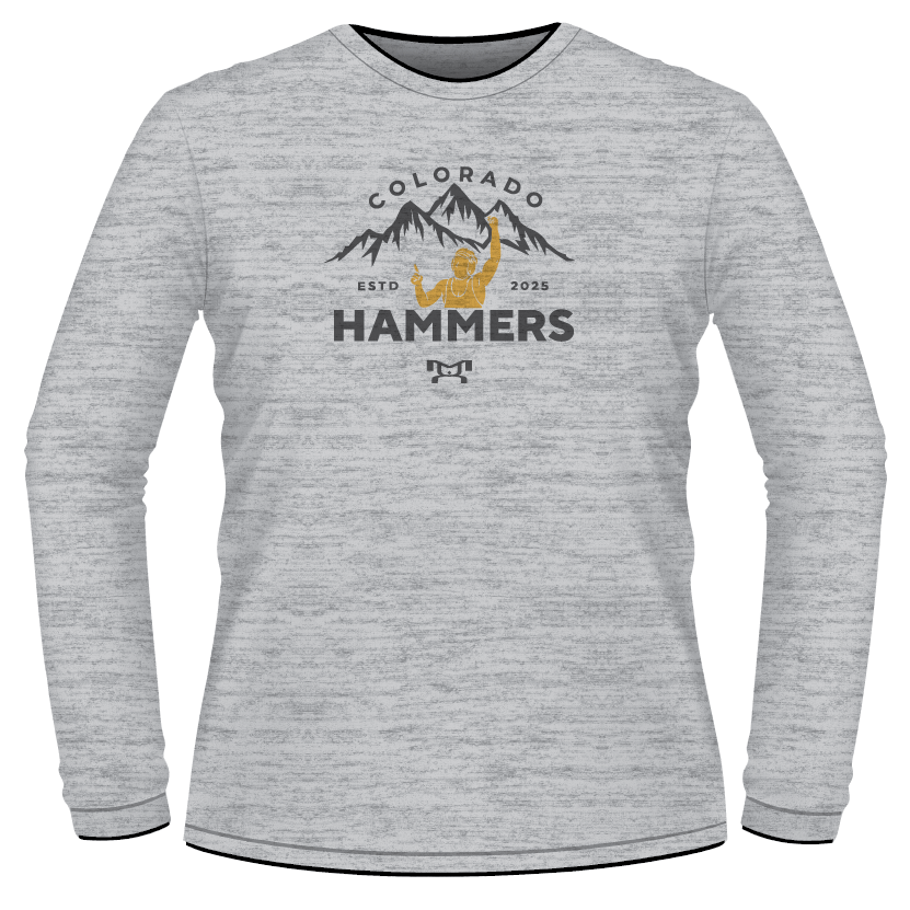Colorado Hammers Wrestling Custom Sublimated Decal Long Sleeve