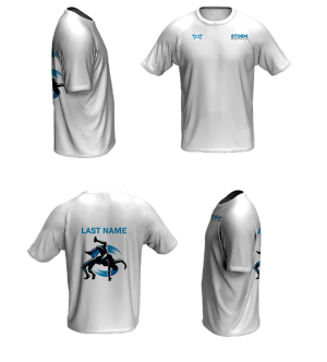 Storm Wrestling Club White Loose Short Sleeve Dri-Fit