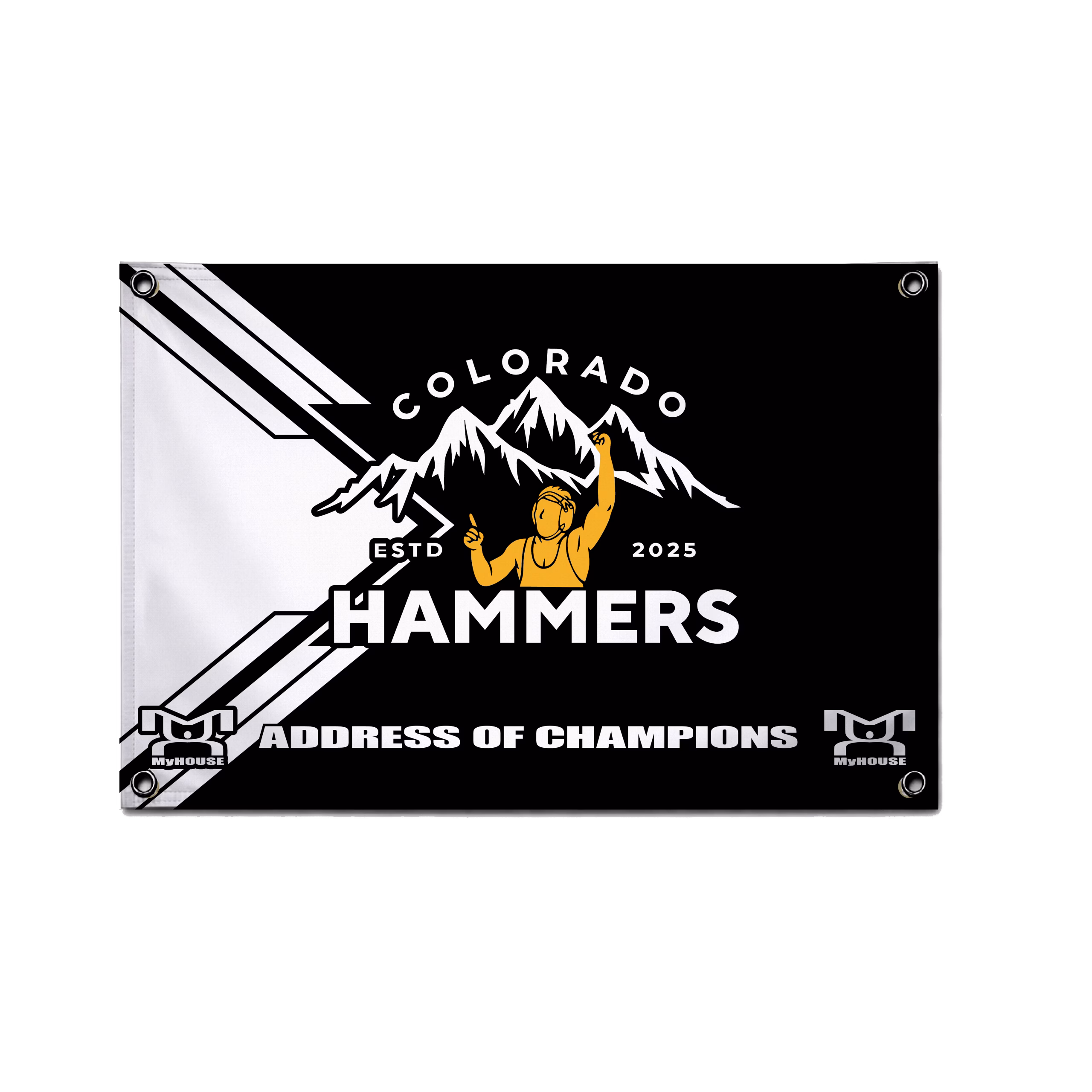 Colorado Hammers Wrestling Custom Team Banner