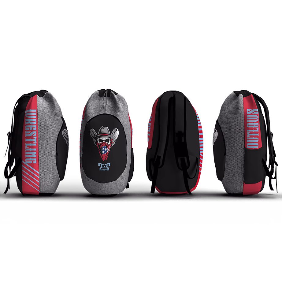Tennessee Outlaws Wrestling Club Sublimated Custom Gear Bag