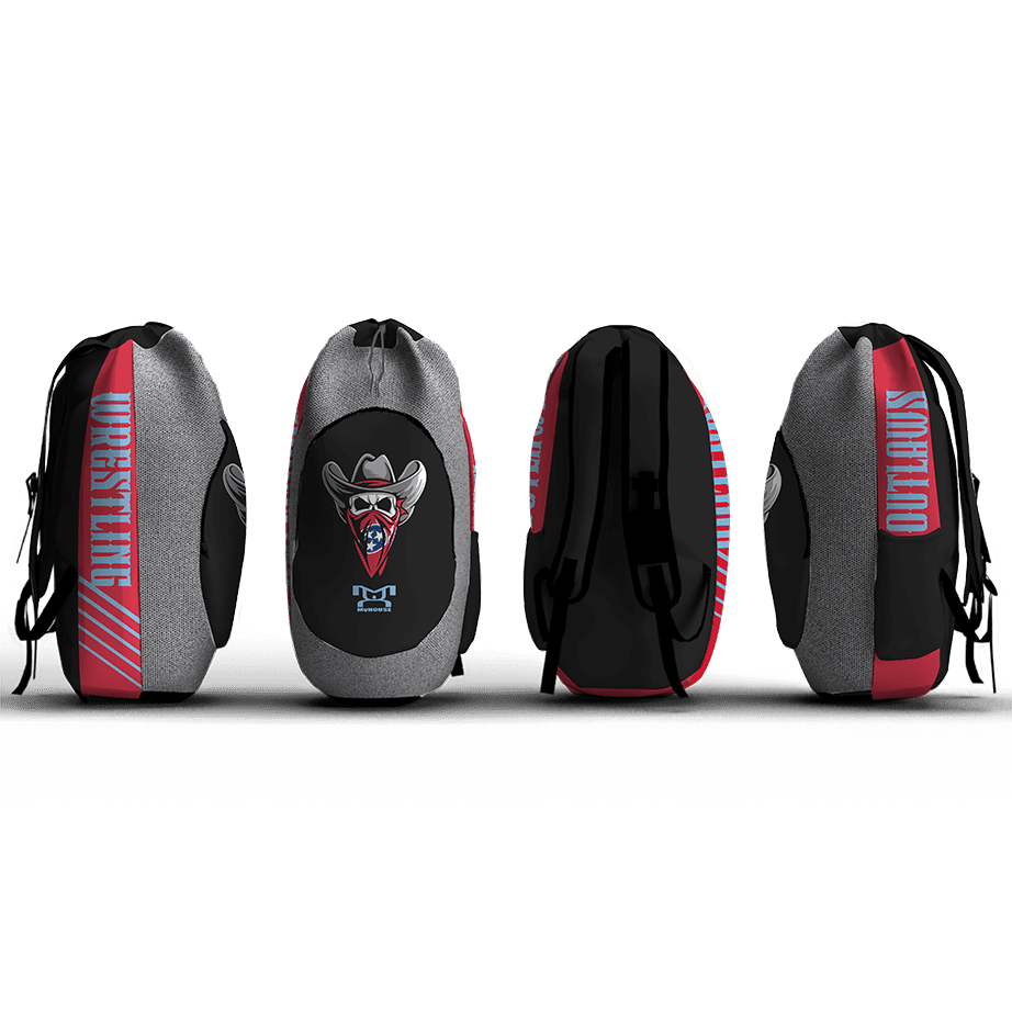 Tennessee Outlaws Wrestling Club Sublimated Custom Gear Bag