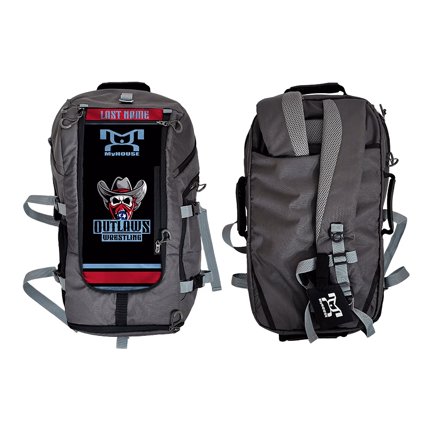 Tennessee Outlaws Wrestling Club Hybrid Gear Bag (THIS WILL SHIP IN 6-8 WEEKS)