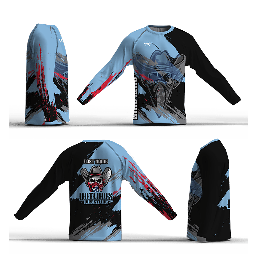 Tennessee Outlaws Wrestling Club Loose Short Sleeve Dri-Fit