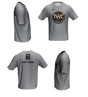 Thatcher Wrestling Club GREY Loose Short Sleeve Dri-Fit 2026