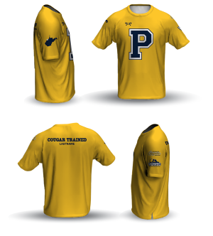 Parkersburg Youth Wrestling Yellow Loose Short Sleeve Dri-Fit 2026