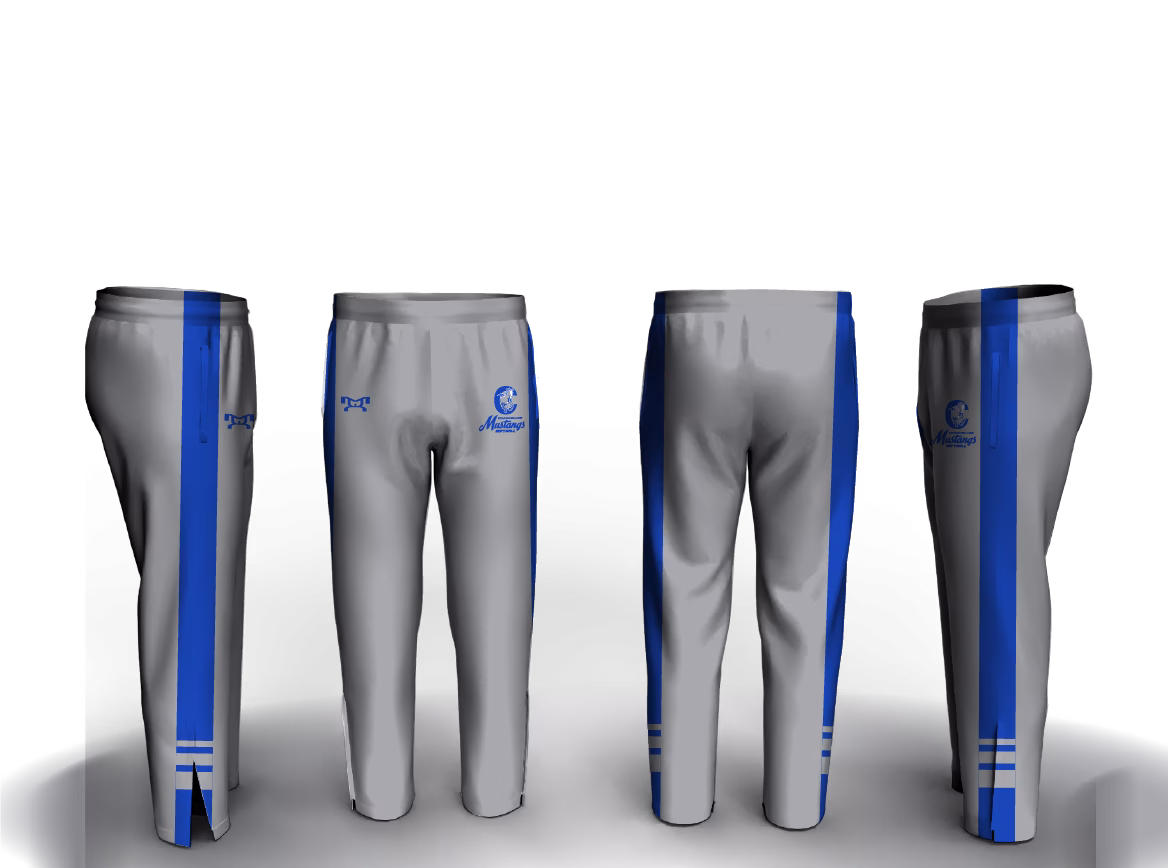 Chancellor Middle School SOFTBALL Grey Athletic Pant (Tapered/Zipper)