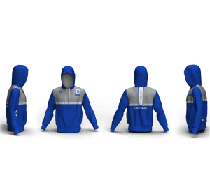 Chancellor Middle School SOFTBALL Custom Unisex Sublimated Hoodie