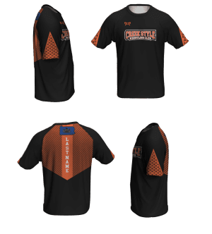 Creek Style Wrestling Club Loose Short Sleeve Dri-Fit