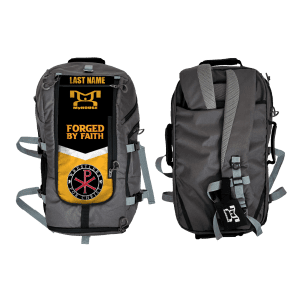 DC Elite Wrestlers for Christ Black Hybrid Gear Bag (THIS WILL SHIP IN 6-8 WEEKS)