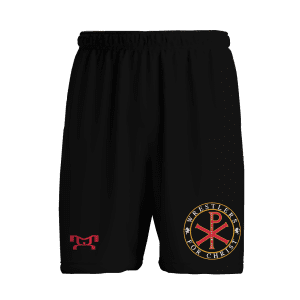 DC Elite Wrestlers for Christ Black Athletic Mesh Short